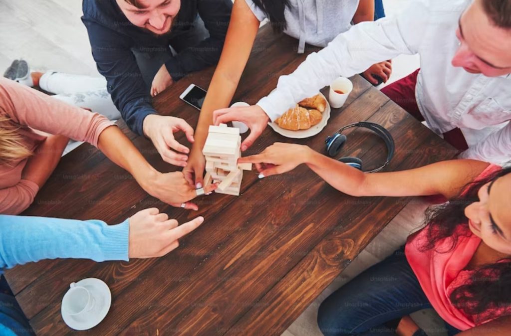 Team-building activities can help the team to understand each other better and build trust. 
